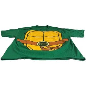 Teenage Mutant Ninja Turtles TMNT Double Sided Shell Adult Large T-Shirt